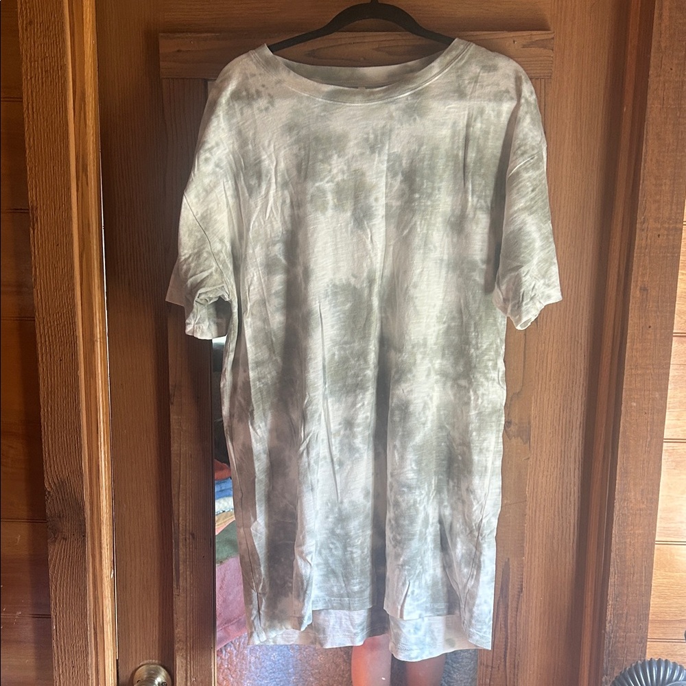 Rylee + Cru oversized T-shirt dress